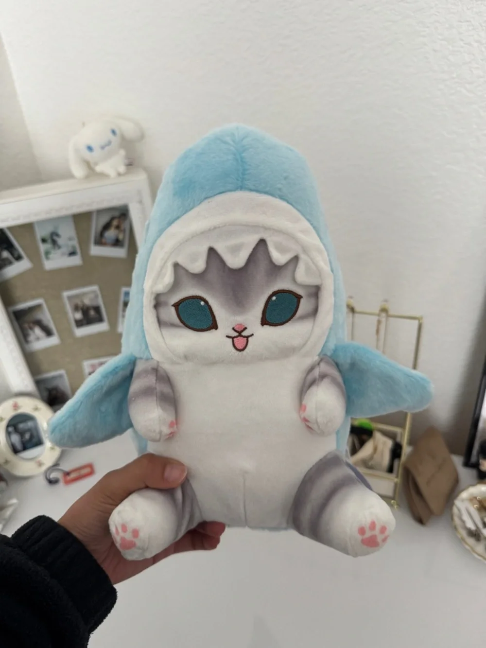 Authentic Big Mofusand Shark Plush